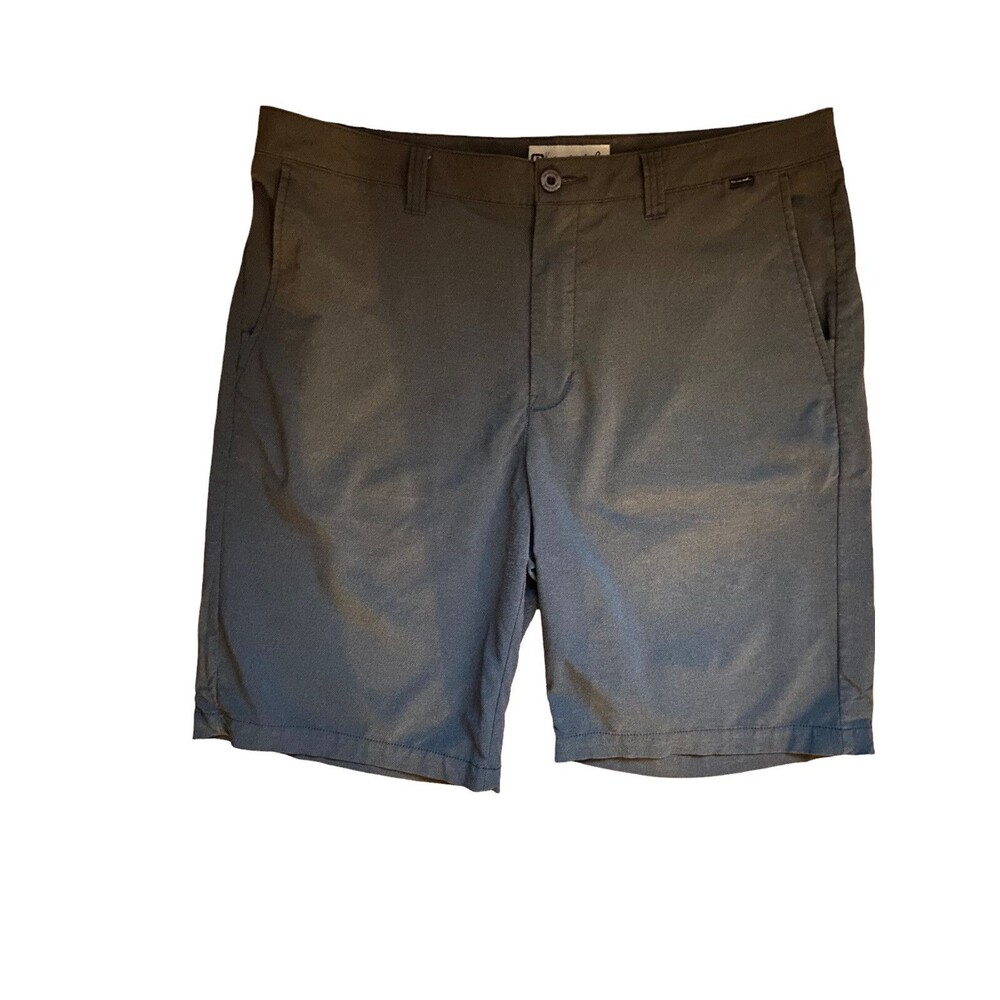 Travis‎ Mathew Mens Golf Shorts Size 38 Gray Nylon Performance Athleisure Preppy